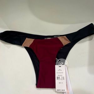 FINAL PRICE, NWT Pilyq Vino Colorblock Bikini Bottoms Multiple Sizes